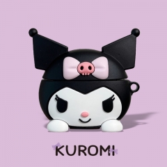 4 Styles Sanrio Kuromi AirPods Pro 1 and 2 Protective Earphone Cover