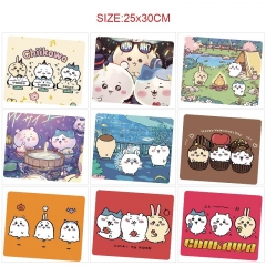 25*30cm 22 Styles Chiikawa Cartoon Anime Mouse Pad