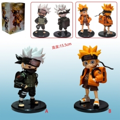 2 Styles 15.5cm Naruto Cartoon Anime PVC Figures