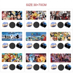 30*70cm 10 Styles One Piece Cartoon Anime Mouse Pad