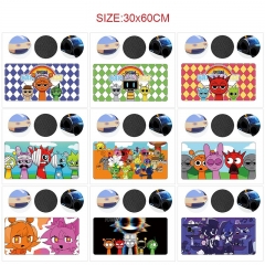30*60cm 12 Styles Sprunki Cartoon Anime Mouse Pad