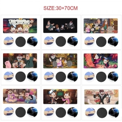 30*70cm 10 Styles Gravity Falls Cartoon Anime Mouse Pad