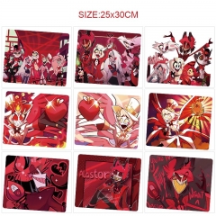 25*30cm 20 Styles Hazbin Hotel Cartoon Anime Mouse Pad