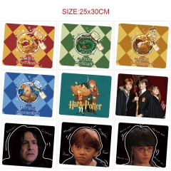 25*30cm 10 Styles Harry Potter Cartoon Anime Mouse Pad
