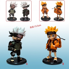 2 Styles 15.5cm Naruto Cartoon Anime PVC Figures