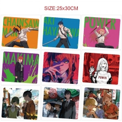 25*30cm 10 Styles Chainsaw Man Cartoon Anime Mouse Pad