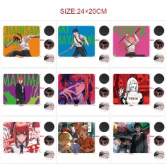 20*24cm 5pcs/set 10 Styles Chainsaw Man Cartoon Anime Mouse Pad