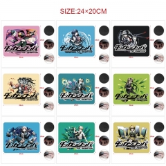 20*24cm 5pcs/set 17 Styles Danganronpa: Trigger Happy Havoc Cartoon Anime Mouse Pad