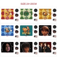20*24cm 5pcs/set 10 Styles Harry Potter Cartoon Anime Mouse Pad