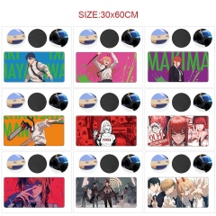 30*60cm 10 Styles Chainsaw Man Cartoon Anime Mouse Pad