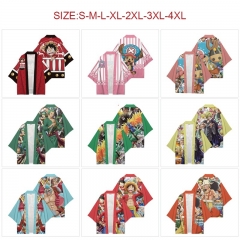 海贼王-9款 新世界-动漫T恤和服7个码