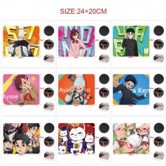 20*24cm 5pcs/set 27 Styles DANDADAN Cartoon Anime Mouse Pad