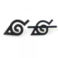 2 Styles Naruto Cartoon Pin Anime Alloy Brooch