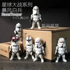 星球大战 二代六款白兵 手办摆件 一箱24套 高12CM