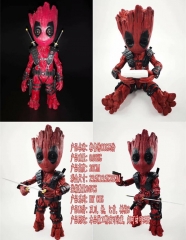 树人cos死侍手办模型公仔 一箱24个 高25CM