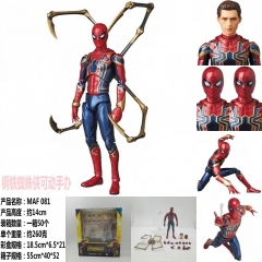 MAF081#钢铁蜘蛛侠 手办摆件 一箱50个 高14CM