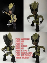 树人cos金刚狼 手办模型公仔 一箱24个 高25CM