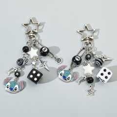 2 Styles Lilo & Stitch Cartoon Anime Alloy Keychain