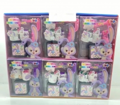 18个）新款史迪仔奇stitch滚轮印章盖章儿童印章圣诞礼物小玩具礼奖物品