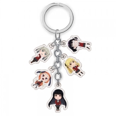Kakegurui Compulsive Gambler Anime Multiple Dropped Acrylic Keychain