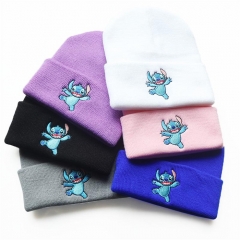 8 Styles Lilo & Stitch Fashion Unisex Cartoon Cap Anime Knitted Hat