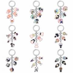 14 Styles Jujutsu Kaisen Anime Multiple Dropped Acrylic Keychain