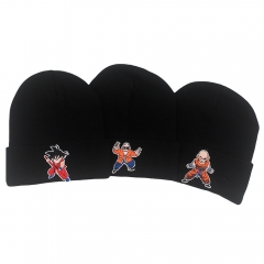 3 Styles Dragon Ball Z Cartoon Pattern Cap Anime Knitted Hat