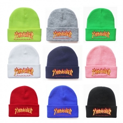 13 Styles THRASHER Fashion Unisex Cartoon Cap Anime Knitted Hat