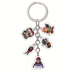 Friday Night Funkin Anime Multiple Dropped Acrylic Keychain