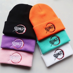 6 Styles Demon Slayer: Kimetsu no Yaiba Fashion Unisex Cartoon Cap Anime Knitted Hat