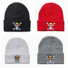 6 Styles One Piece Unisex Cartoon Anime Knitted Hat