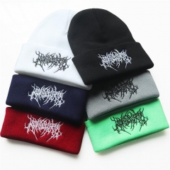 7 Styles Punk Fashion Unisex Cartoon Cap Anime Knitted Hat