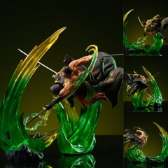 （带电）海贼王 鬼之岛 流樱索隆 GK 盒装手办 高24cm 一箱20个重1.1kg
