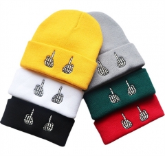 6 Styles Fashion Unisex Cartoon Cap Anime Knitted Hat