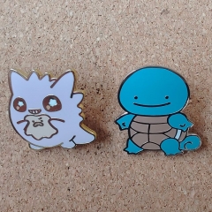 2 Styles Pokemon Anime Alloy Pin Brooch