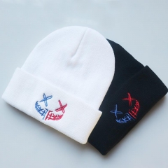 2 Styles Beanie Fashion Unisex Cartoon Cap Anime Knitted Hat