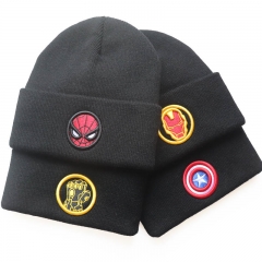 5 Styles Marvel Fashion Unisex Cartoon Cap Anime Knitted Hat