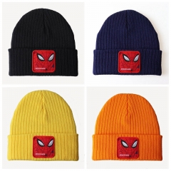 3 Styles Marvel Spider Man Fashion Unisex Cartoon Cap Anime Knitted Hat