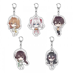 5 Styles Alya Sometimes Hides Her Feelings in Russian Cartoon Anime Acrylic Keychain