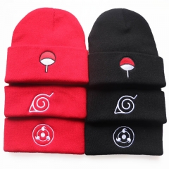 17 Styles Naruto Fashion Unisex Cartoon Cap Anime Knitted Hat