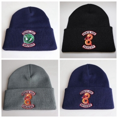 11 Styles Riverdale Fashion Unisex Cartoon Cap Anime Knitted Hat