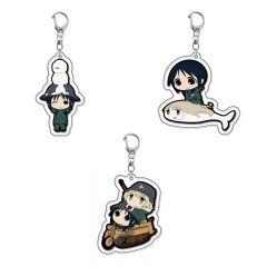 3 Styles Girls' Last Tour Cartoon Anime Acrylic Keychain