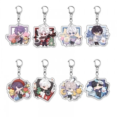 8 Styles Love and Deepspace Cartoon Anime Acrylic Keychain