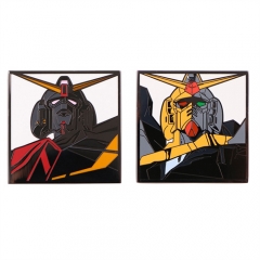 2 Styles Mobile Suit Gundam Anime Cartoon Anime Alloy Pin Brooch