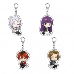 4 Styles Frieren: Beyond Journey's End Cartoon Anime Acrylic Keychain