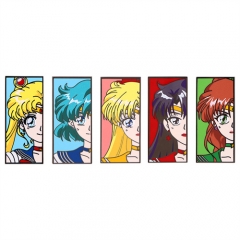 4 Styles Pretty Soldier Sailor Moon Anime Cartoon Anime Alloy Pin Brooch