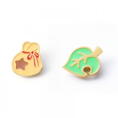 2 Styles Animal Crossing: New Horizons Cartoon Anime Alloy Brooch Pin Badge