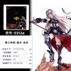 47cm XH AY 模幻时代第三贞德fate手办fgo模型摆件龙魔女旗帜黑贞国产