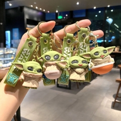 星球大战钥匙扣尤达宝宝公仔包包挂件卡通钥匙链汽车挂饰娃娃礼品