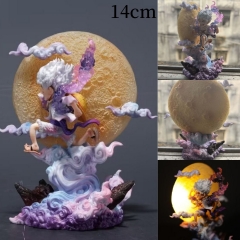 带电）海贼王 GK 小奔月路飞 尼卡路飞 可发光 盒装手办 高14cm 一箱72个